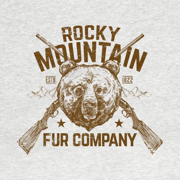 Rocky Mountain Fur Company by MindsparkCreative